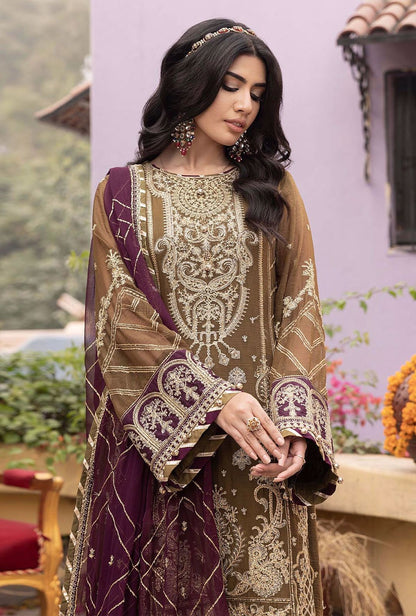 RANG-E-MEHFIL 012 : Fully Heavy Embroidered Chiffon