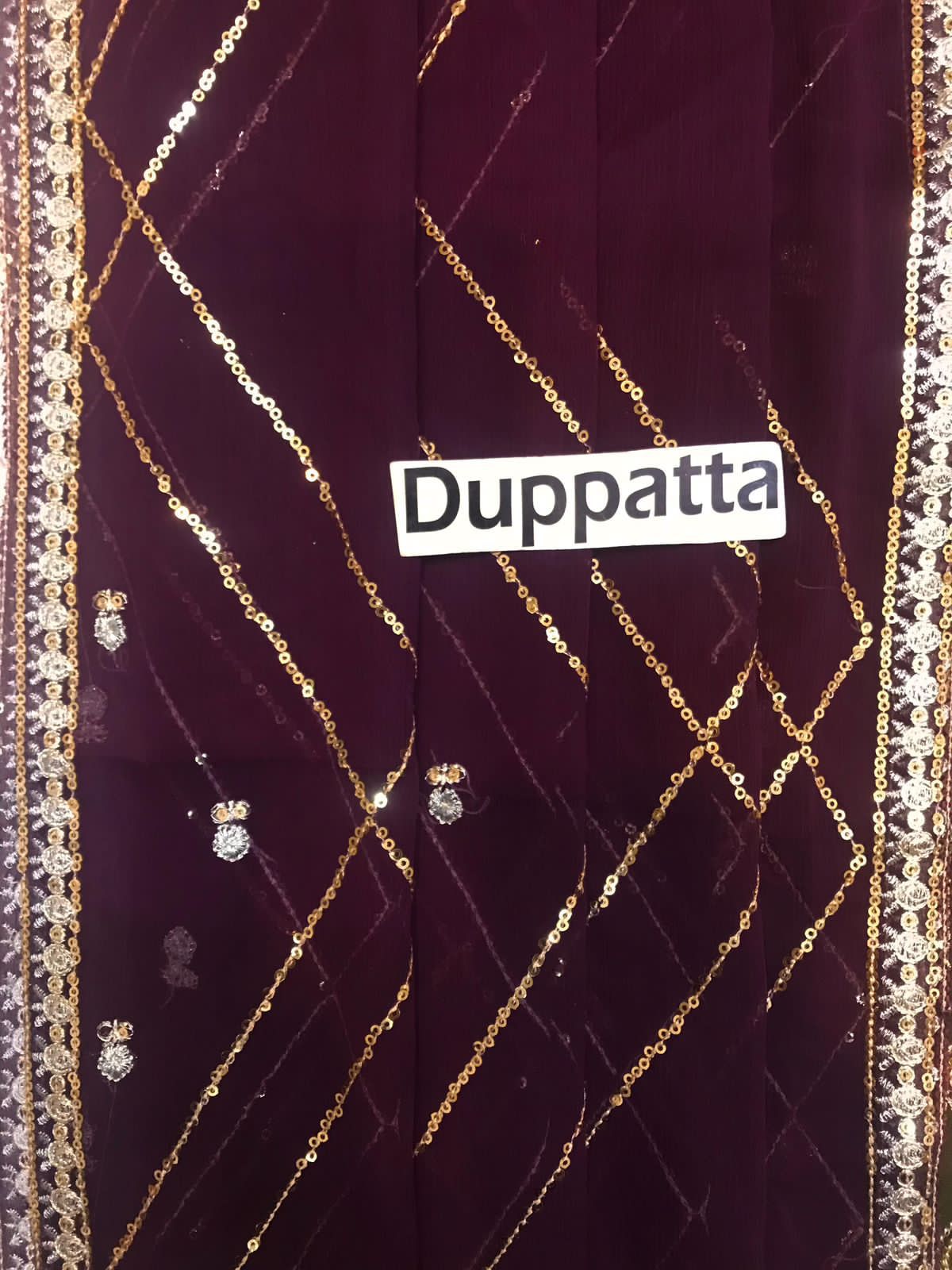 RANG-E-MEHFIL 012 : Fully Heavy Embroidered Chiffon