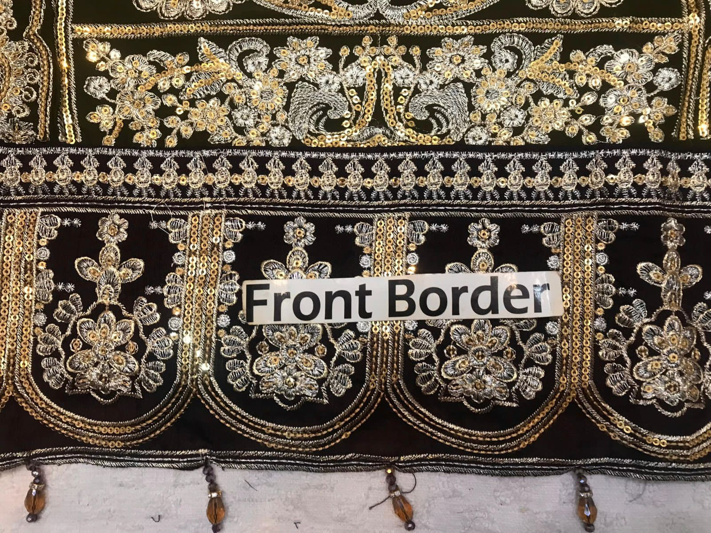 RANG-E-MEHFIL 012 : Fully Heavy Embroidered Chiffon