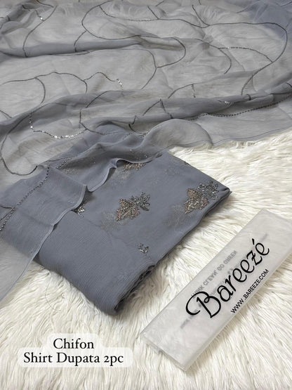 CHIFFON 2PC COLLECTION ‘ 25 🔥(FABRIC BAMBER CHIFFON)