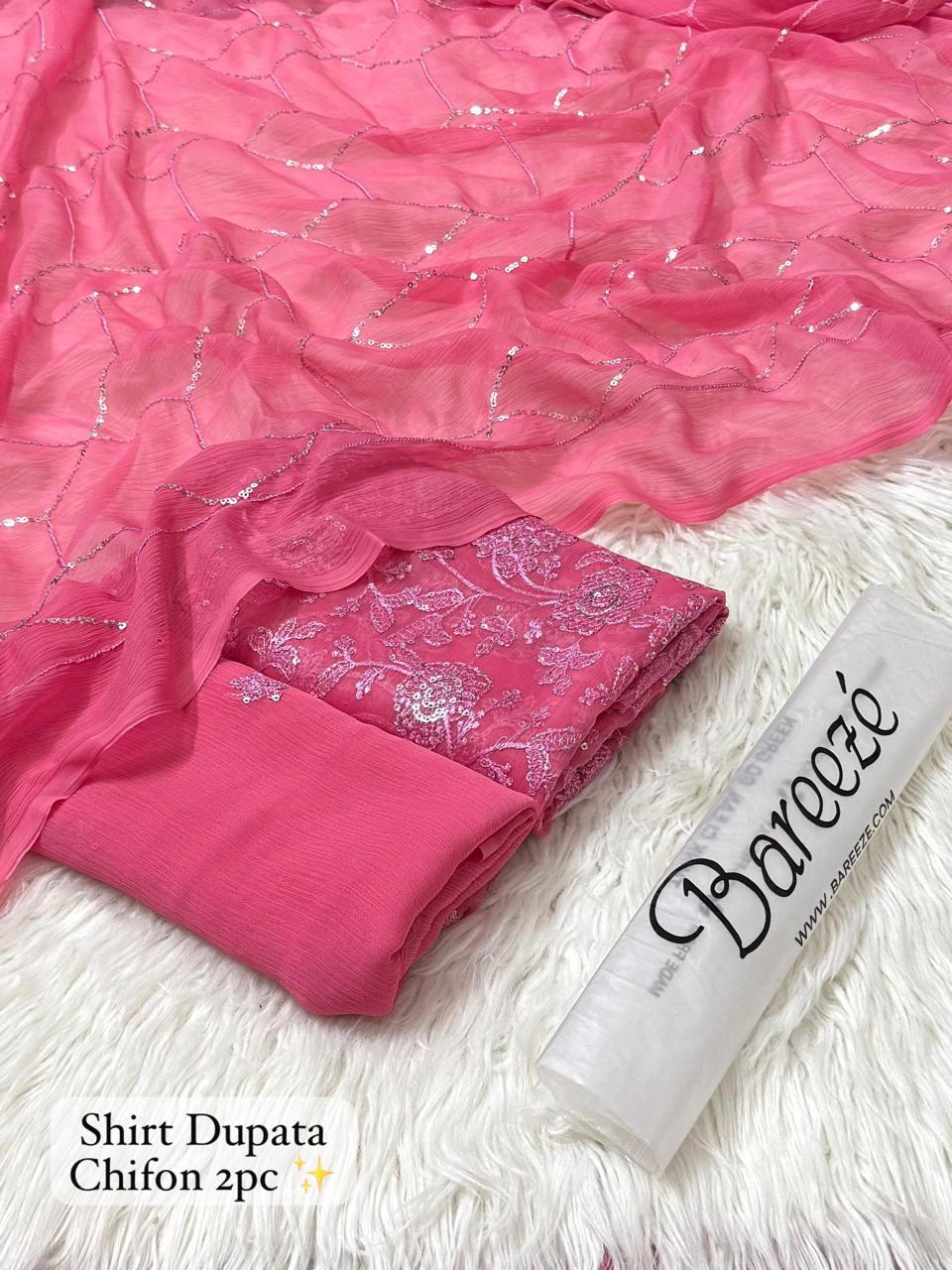 CHIFFON 2PC COLLECTION ‘ 25 🔥(FABRIC BAMBER CHIFFON)