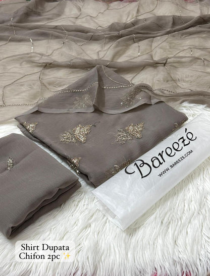 CHIFFON 2PC COLLECTION ‘ 25 🔥(FABRIC BAMBER CHIFFON)