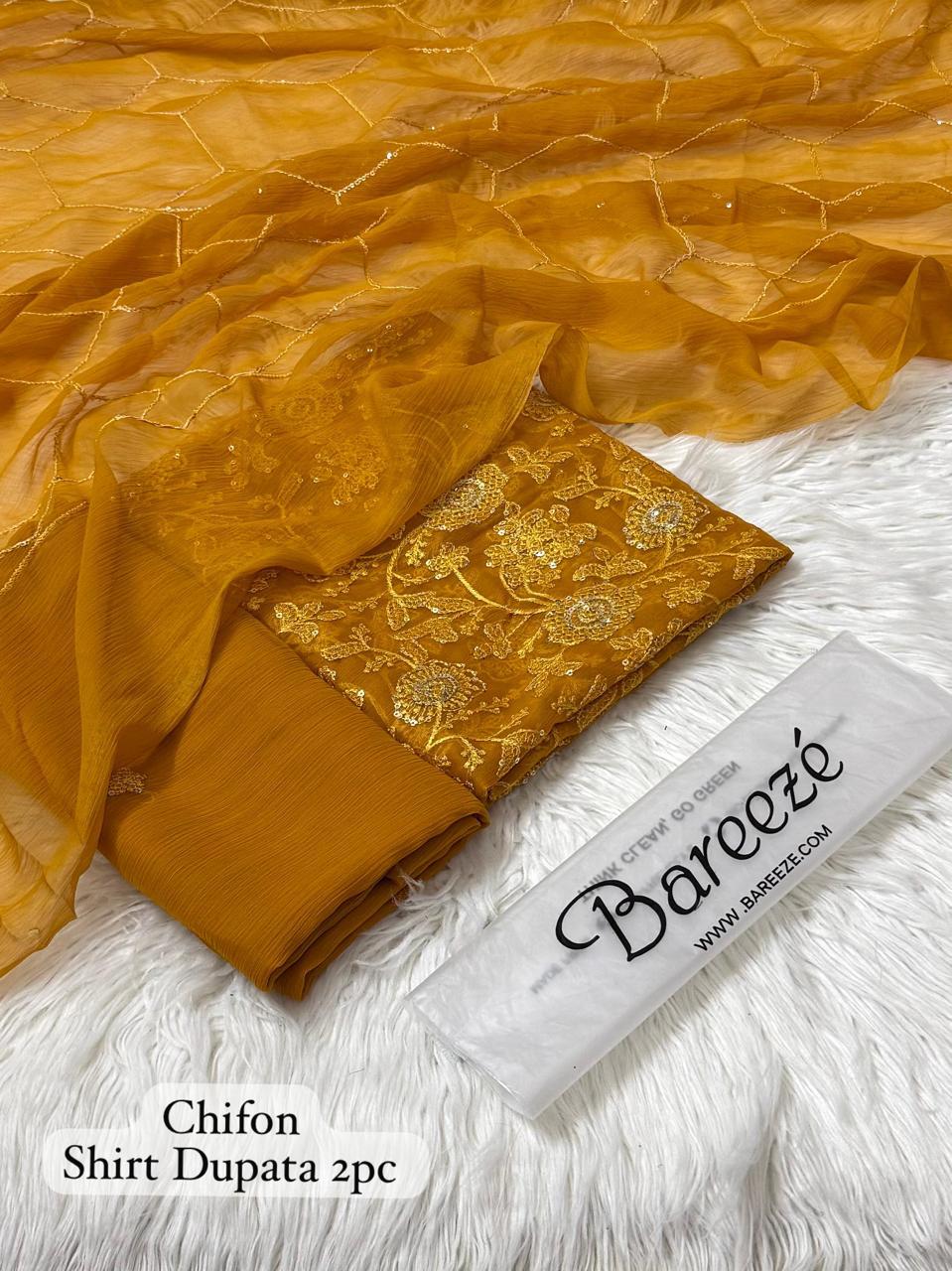 CHIFFON 2PC COLLECTION ‘ 25 🔥(FABRIC BAMBER CHIFFON)