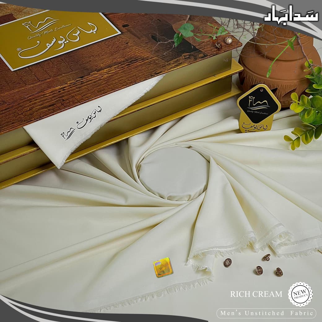 Libas-E-Yousaf` ( Vol # 4 ) Premium Unstitched Four Seasons Fabric