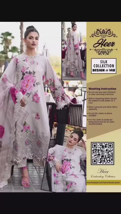 HEER COLLECTION SILK